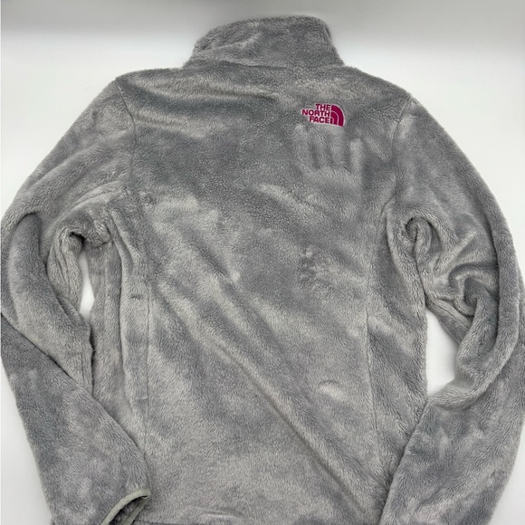 The North Face Light Gray Women’s Cozy Gorpcore Teddy Fleece Jacket, XS - Picture 3 of 14
